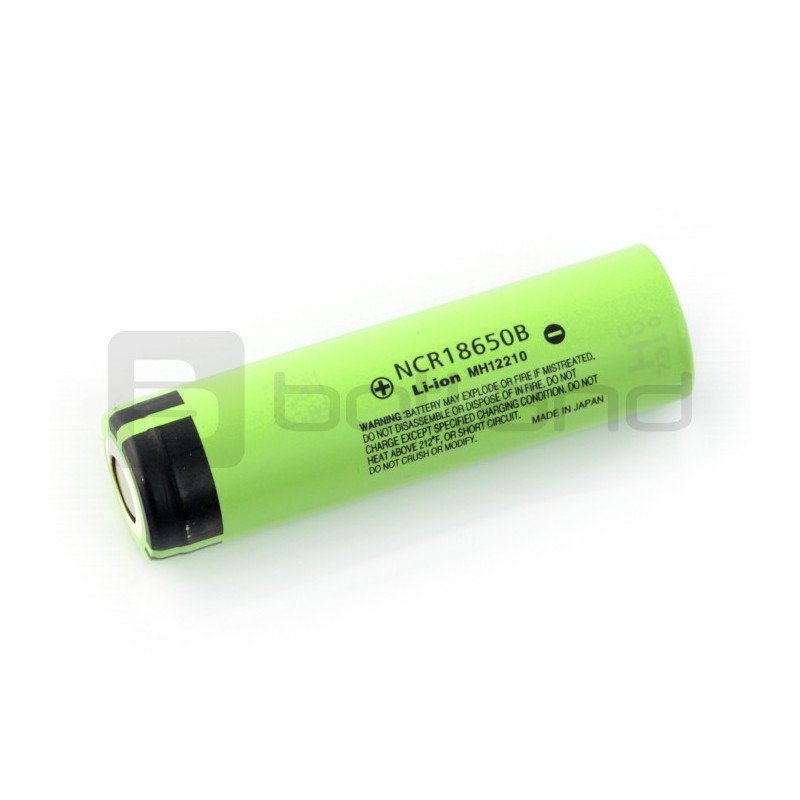 Buňka 18650 Li-Ion Panasonic NCR18650B 3400mAh