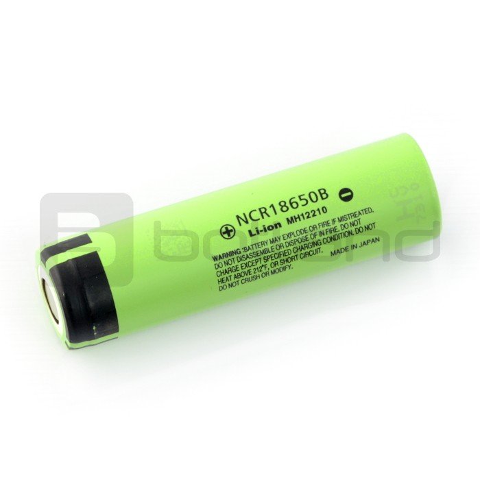 Buňka 18650 Li-Ion Panasonic NCR18650B 3400mAh