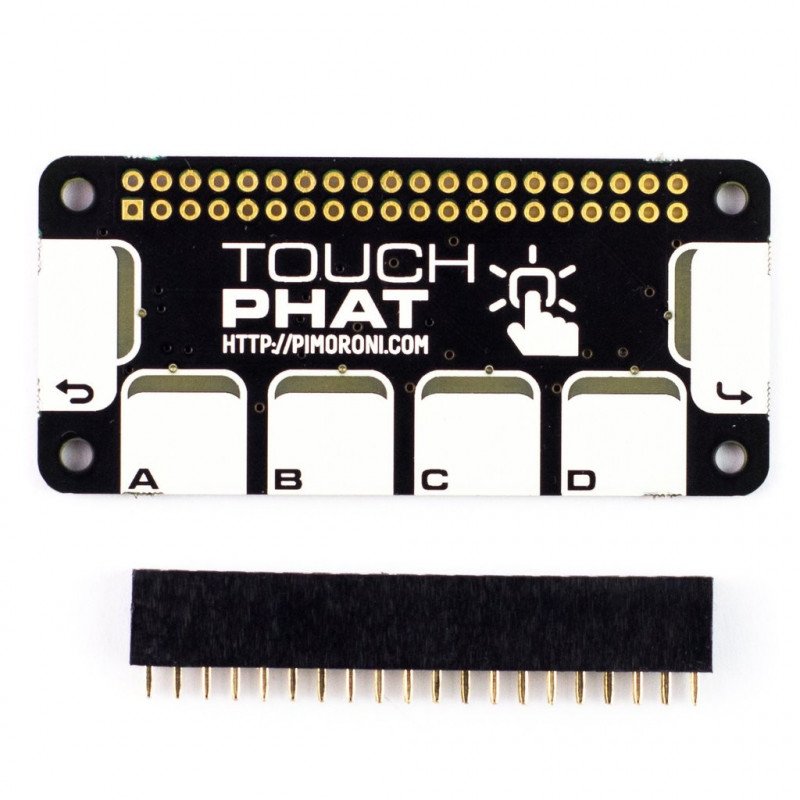 Touch pHAT - překrytí s kapacitním dotykem pro Raspberry Pi