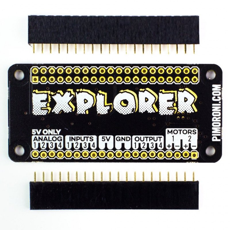 Explorer pHAT - štít pro Raspberry Pi