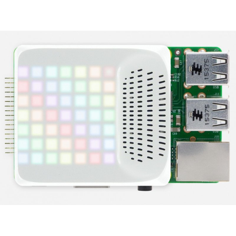 Pi-top Pulse - LED matice, reproduktor, mikrofon - překrytí pro Raspberry Pi
