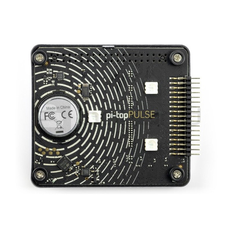 Pi-top Pulse - LED matice, reproduktor, mikrofon - překrytí pro Raspberry Pi