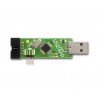 Programátor AVR kompatibilní s páskou USBasp ISP + IDC - zelená - zdjęcie 4