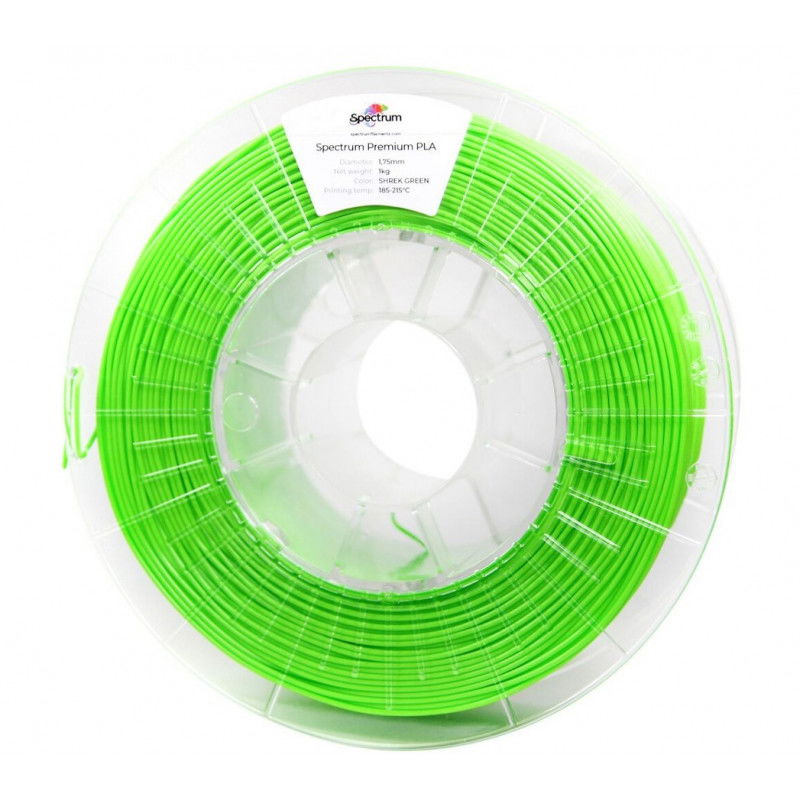 Vlákno Spectrum PLA 1,75mm 1kg - shrek zelený