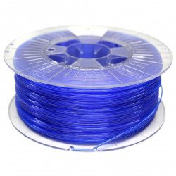 Filament Spectrum PETG 1,75 mm 1 kg - transparentní modrá