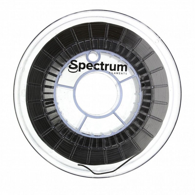 Filament Spectrum Rubber 1,75 mm 0,5 kg - tmavě černá