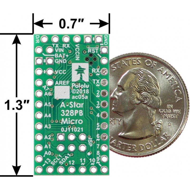 A-Star 328PB Micro - 3,3 V / 8 MHz