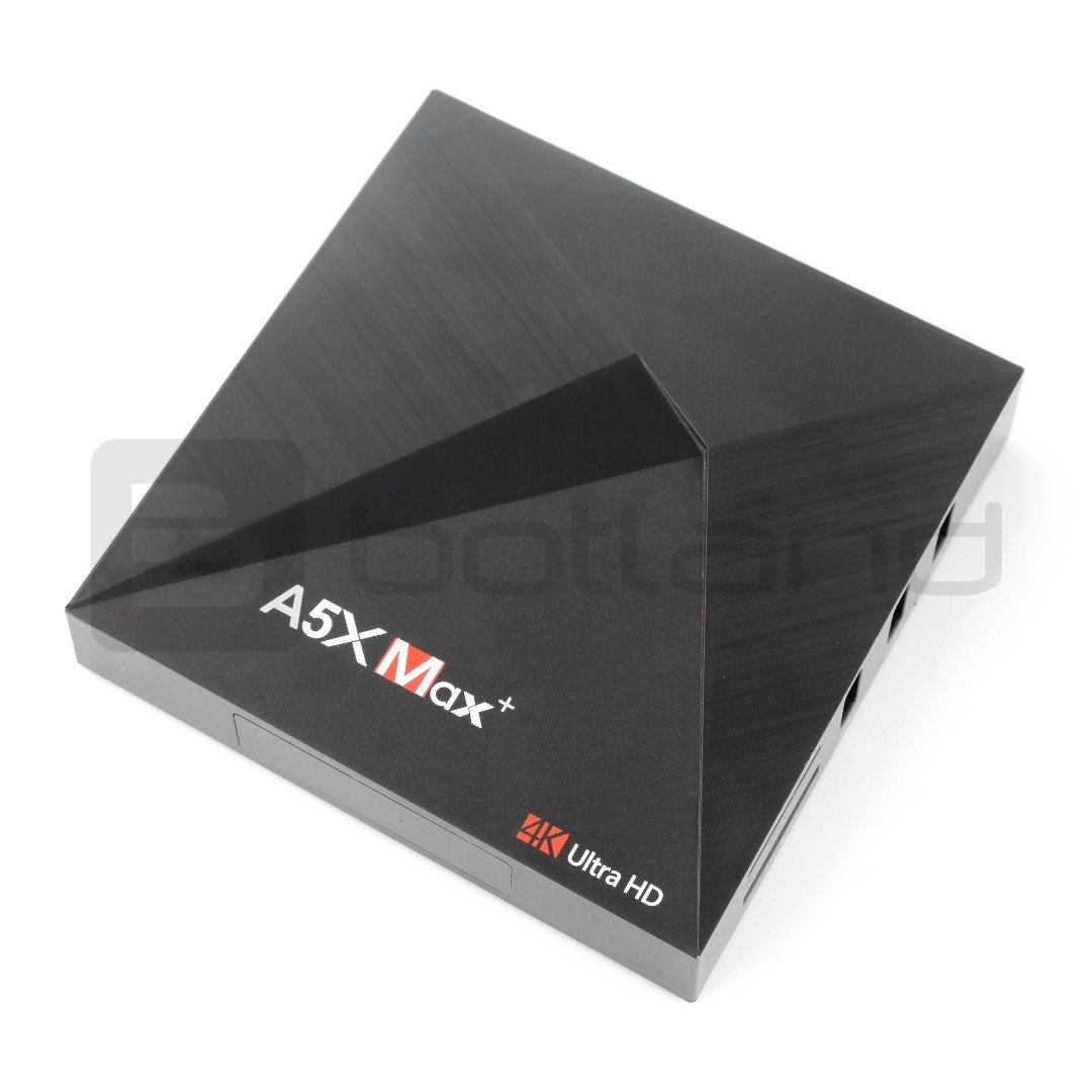 Chytrý televizní přijímač Android 7.1 A5X MAX Plus 4 GB RAM / 32 GB ROM