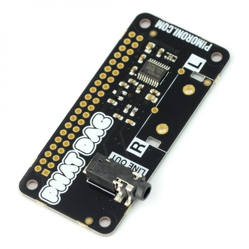 pHAT DAC - zvuková karta pro Raspberry Pi 3B + / 3/2 / B + / A + / Zero
