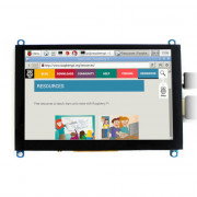5 '' (H) 800x480px HDMI + USB kapacitní dotyková obrazovka TFT 2.1 pro Raspberry Pi 3B + / 3B / 2B / Zero