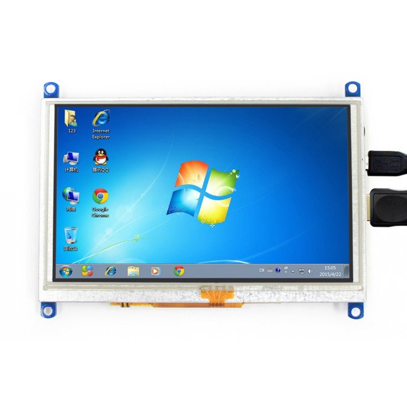 5palcová testovací deska HDMI LCD (G) IC