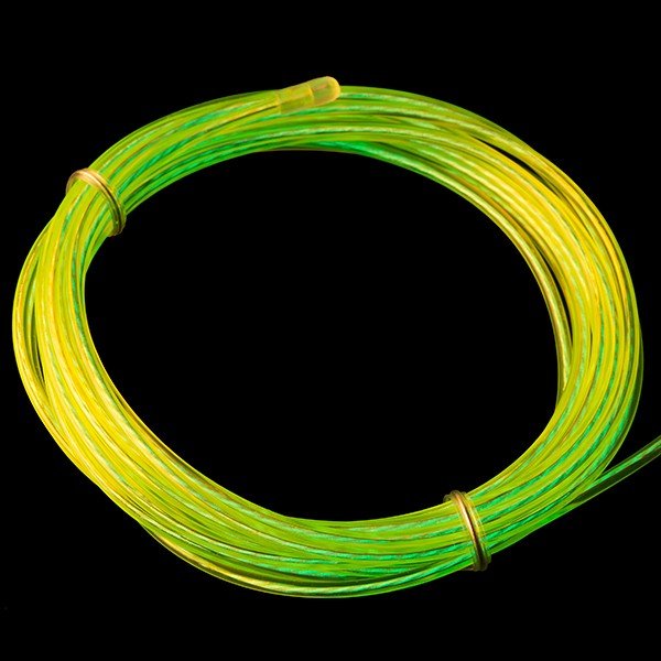 Sparkfun EL Wire - elektroluminiscenční drát - fluorescenční zelená - 3m