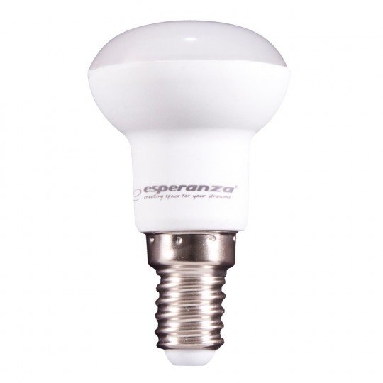 Žárovka Esperanza ELL163, mléčná žárovka, E14, 8W, 720lm, teplá barva