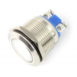 Monostabilní spínač ON-OFF - PBW-19BS - 2A / 250V plochý