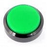Tlačítko 6cm - zelené - ploché - zdjęcie 1