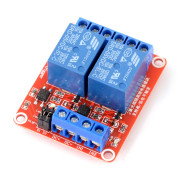Dvoukanálový reléový modul H / L s optoelektronickým oddělením 5V 10A / 125VAC
