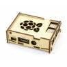 Dřevěné pouzdro Raspberry Pi Model 3/2 / B + Dřevěné pouzdro Raspberry Pi Model 3/2 / B + - zdjęcie 2