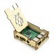 Dřevěné pouzdro Raspberry Pi Model 3/2 / B + Dřevěné pouzdro Raspberry Pi Model 3/2 / B +