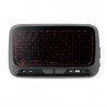 Bezdrátová klávesnice Smart H18 + klávesnice + myš - černá s podsvícením - zdjęcie 1
