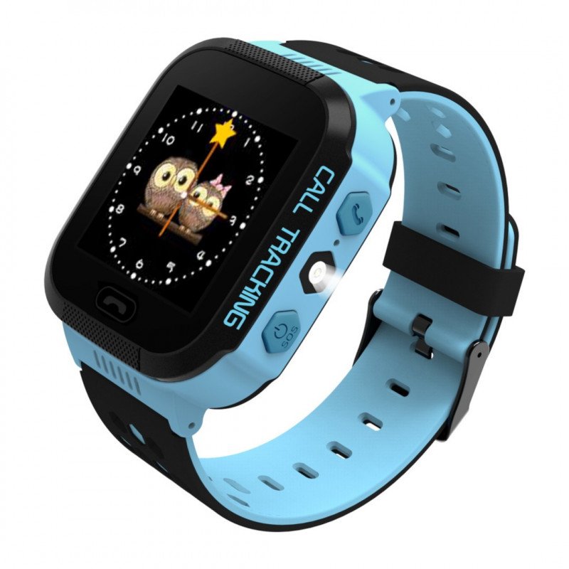 Watch Phone Go s AW-K2 GPS lokátorem - modrý