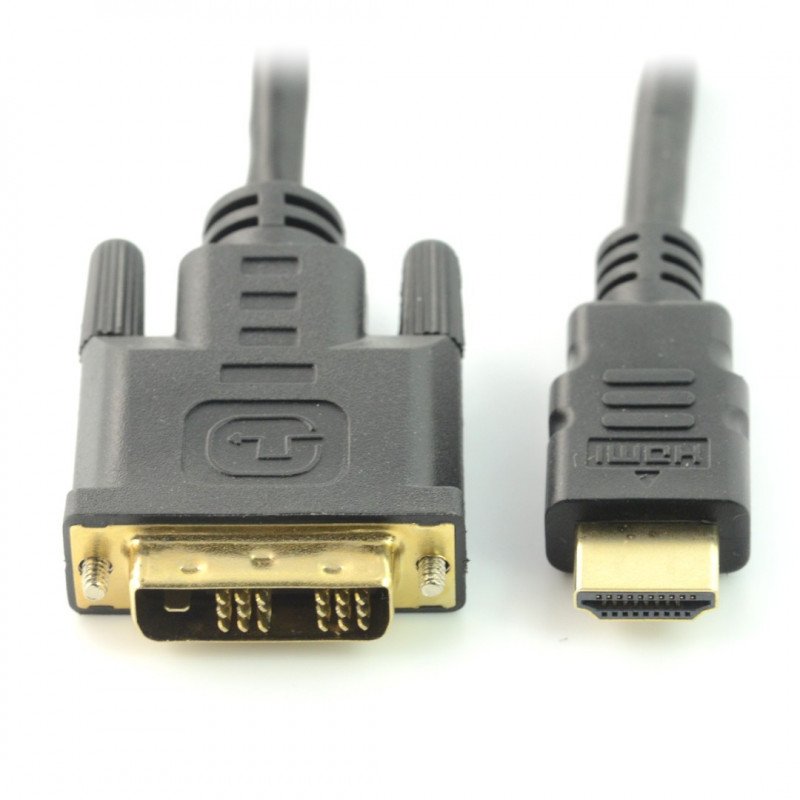 Kabel HDMI - DVI-D - dlouhý 1,5 m