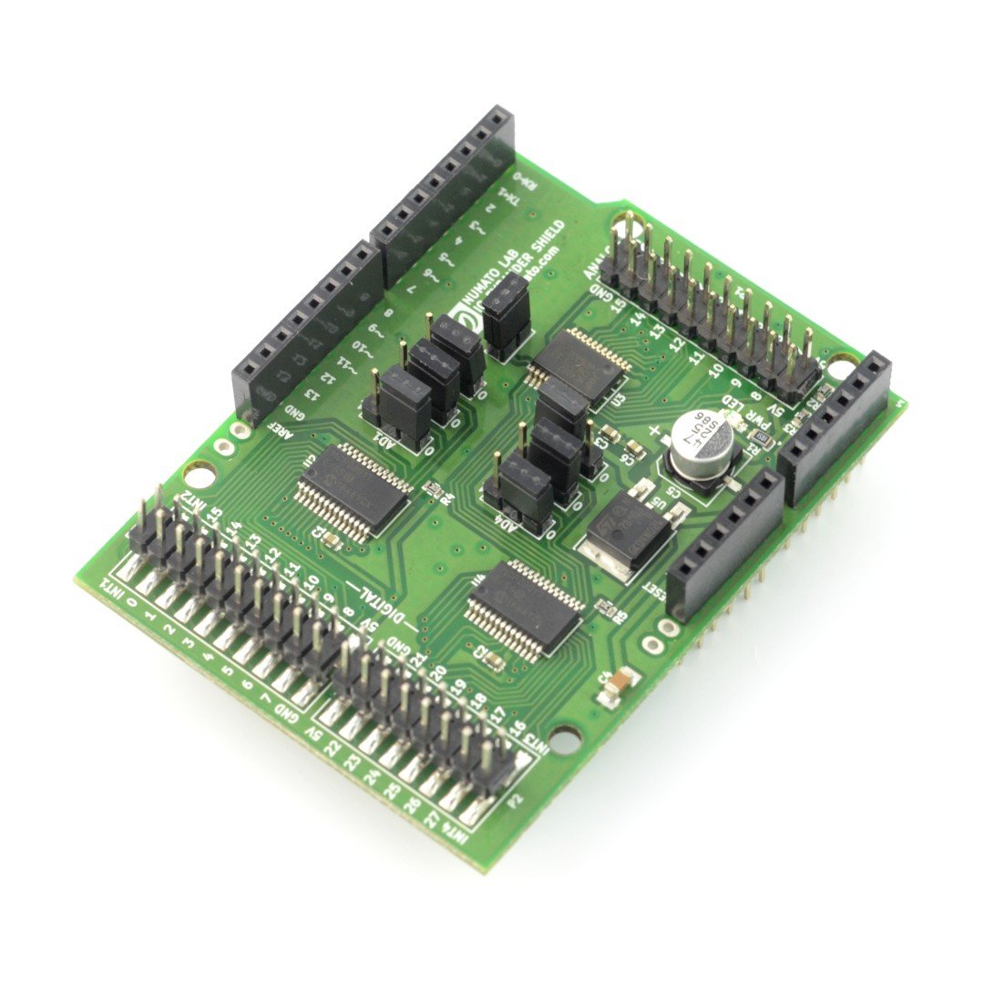 Numato Lab - digitální a analogový rozšiřující štít IO pro Arduino