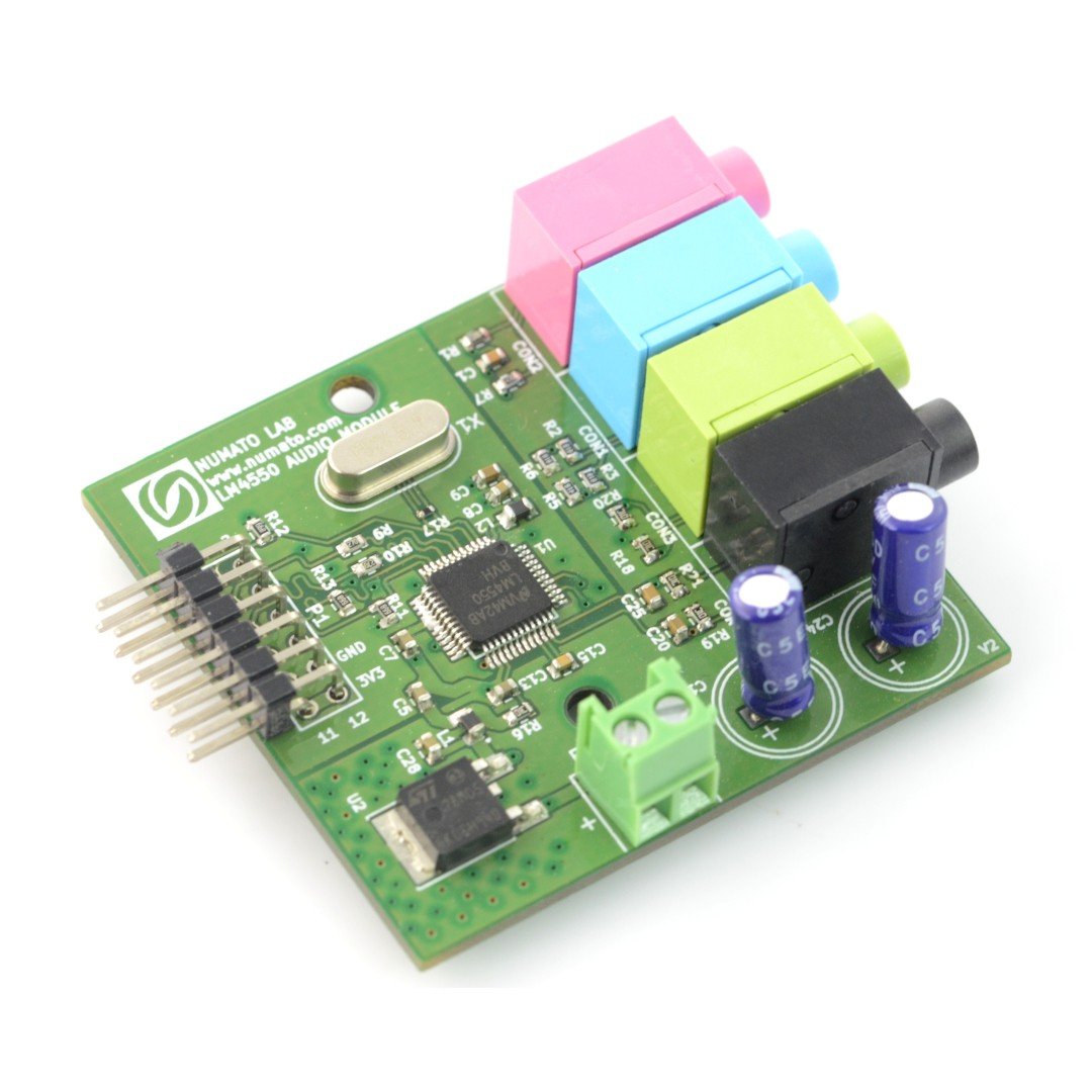 Numato Lab - Stereo Audio Codec AC'97 LM4550 - rozšíření pro desky FPGA
