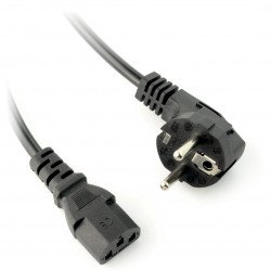 Napájecí kabel počítače IEC - černý