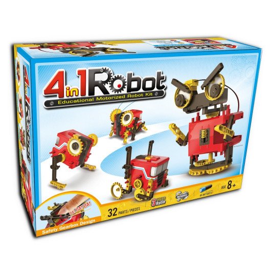 Robot 4 v 1 - Vzdělávací sada motorizovaných robotů