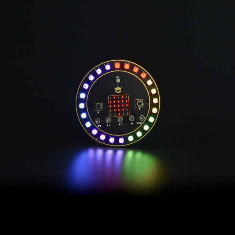 DFRobot - kulatá RGB LED rozšiřující deska pro Micro: bit