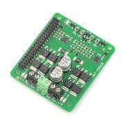 Cytron HAT-MDD10 - dvoukanálový driver pro DC 24V / 10A motory pro Raspberry Pi