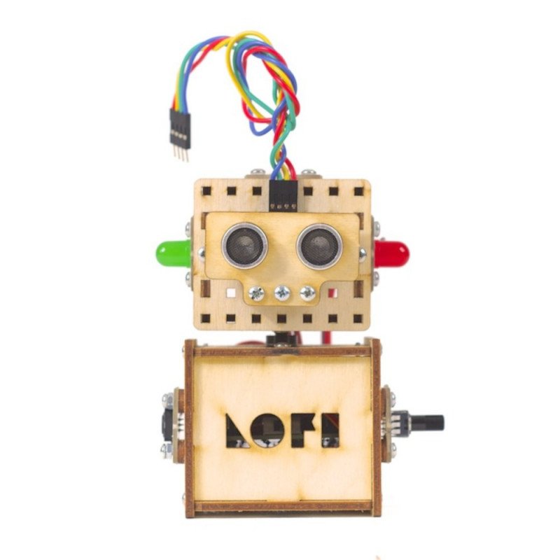 Lofi Robot - sada pro stavění robotů - verze Codebox