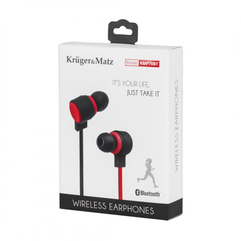 Bluetooth sluchátka Kruger & Matz KMP70BT s mikrofonem