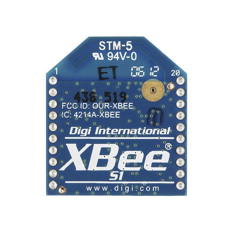 Trasovací anténní modul XBee 1 mW - řada 1 (802.15.4)