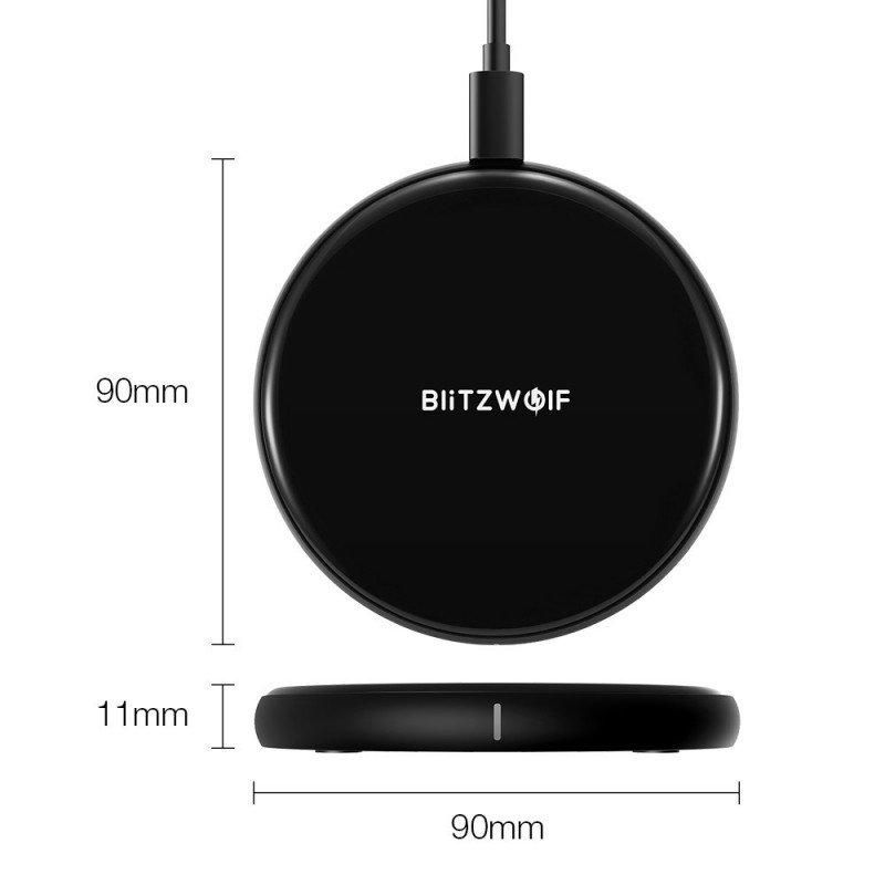 BlitzWolf BW -FWC3 - bezdrátová indukční nabíječka 5V / 1A