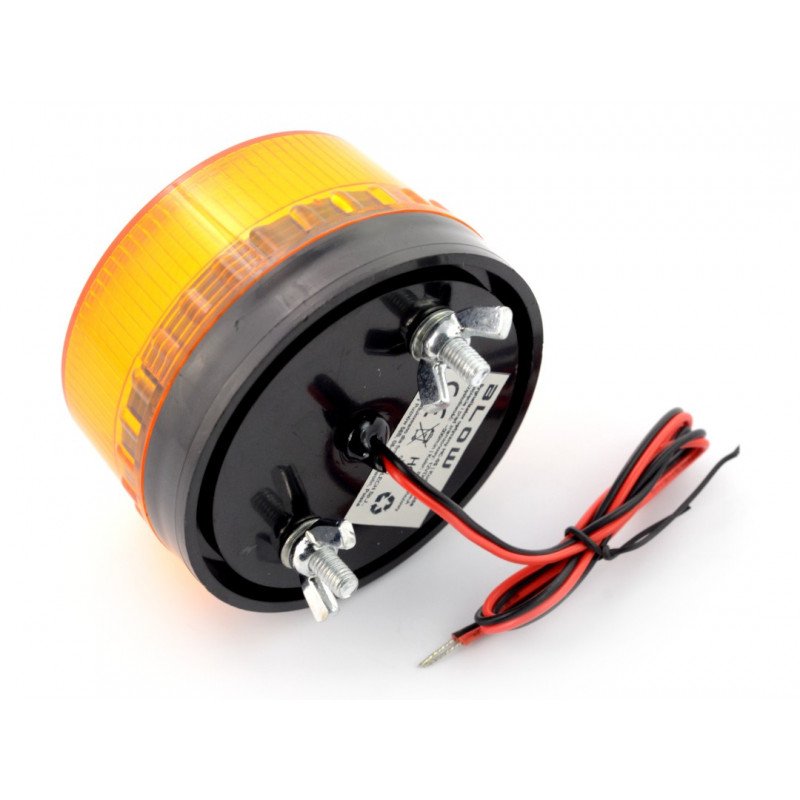 Blikající žárovka HC-05 - LED 12V - oranžová