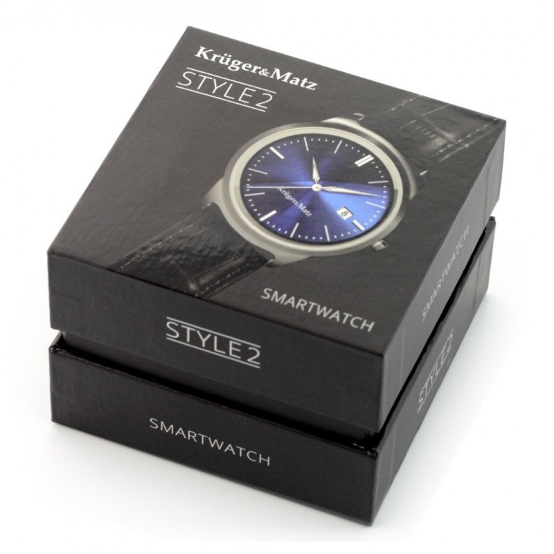 Chytré hodinky Kruger & Matz Style 2 KM0470S - stříbrné - chytré hodinky
