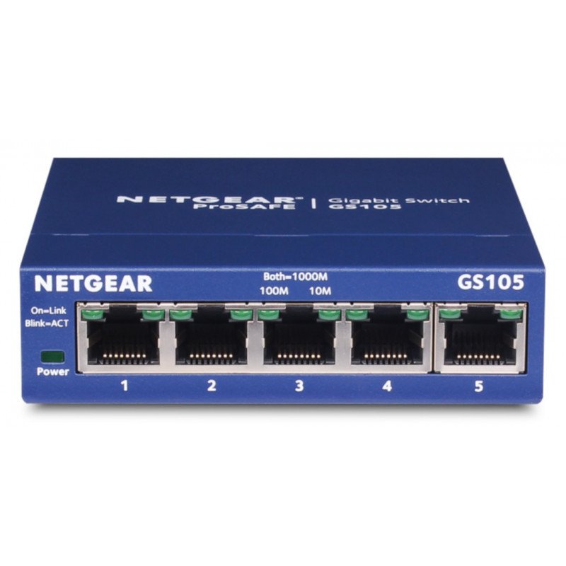 Přepněte Netgear GS105GE 5 portů 1 Gb / s