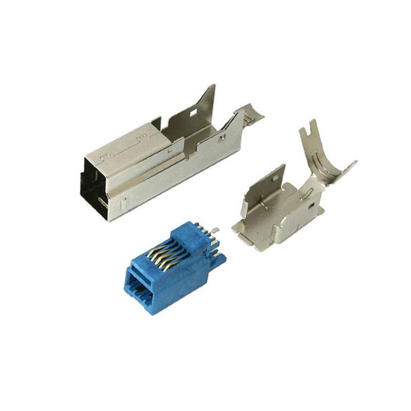USB 3.0 typu B zástrčka - pro kabel