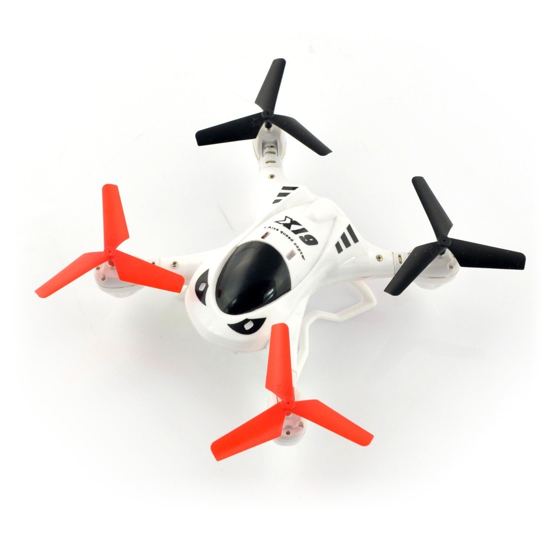 Hybridní automobil Quadrocopter Dron X19 Space Explorer - 19,5 cm