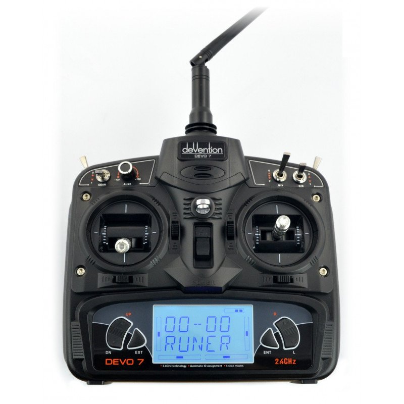Walkera Rodeo 110 quadrocopter racing drone s FPV kamerou a vysílačem Devo7