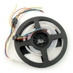 RGB LED pásek SJ-10030-APA102C - digitální, adresovaný - IP65 30 LED / m, 7,2 W / m, 5V - 1m