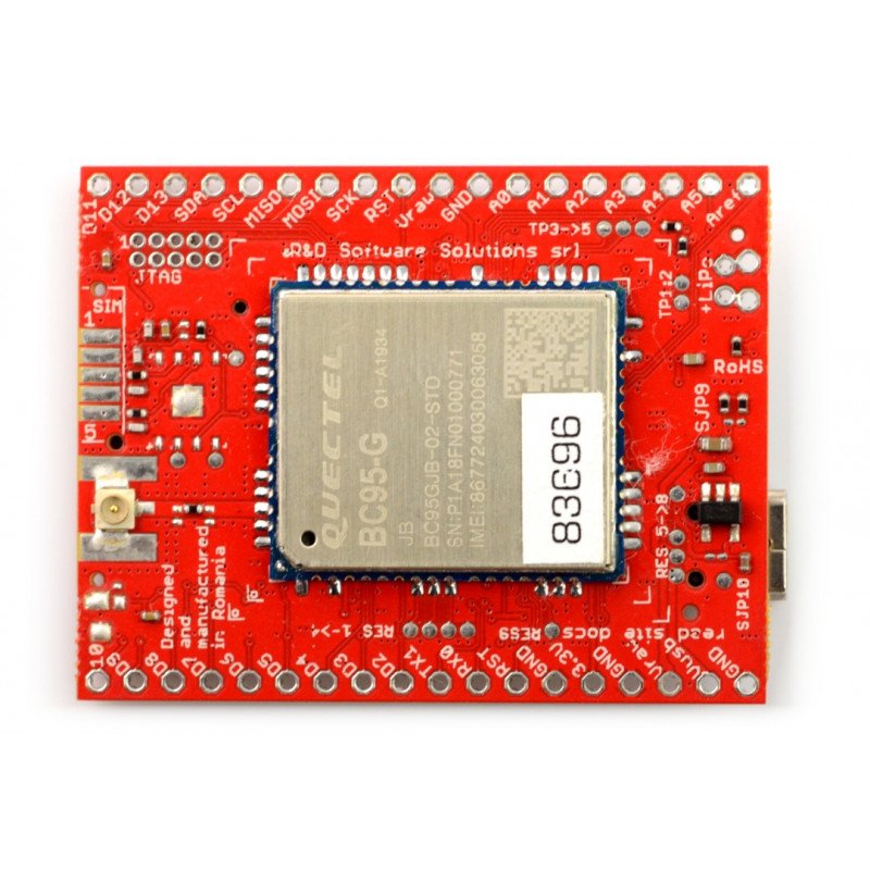 Modul Xyz-mIOT - BC96G NB IoT - ARM Cortex M0 - kompatibilní s Arduino Zero