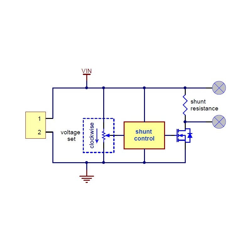 Pololu - regulátor bočního napětí 13,2V, 1,33Ω, 9W