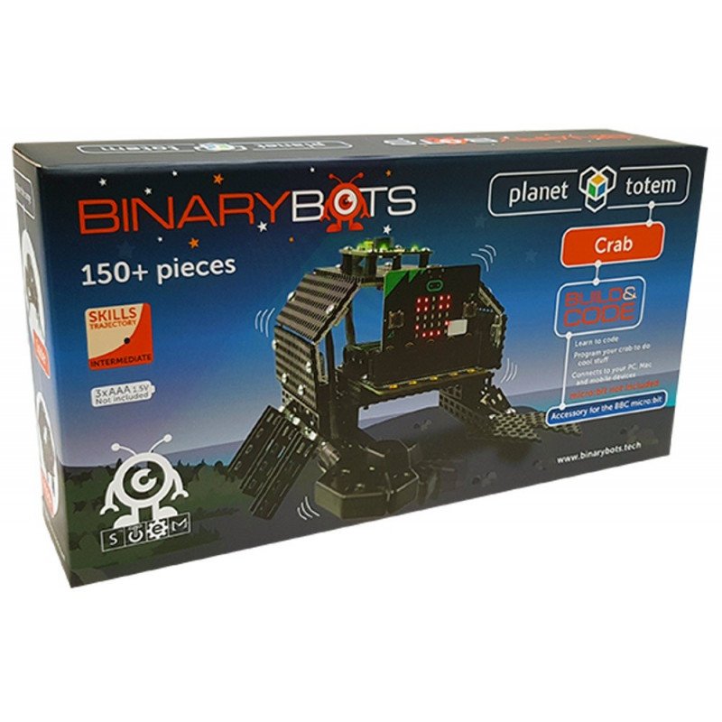 BinaryBots Totem Crab - chytrá hračka