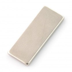 Obdélníkový neodymový magnet - 25x10x2mm