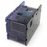 CloudShell 2 Case 2 for Odroid XU4 - elements for building a NAS file server - blue - zdjęcie 1