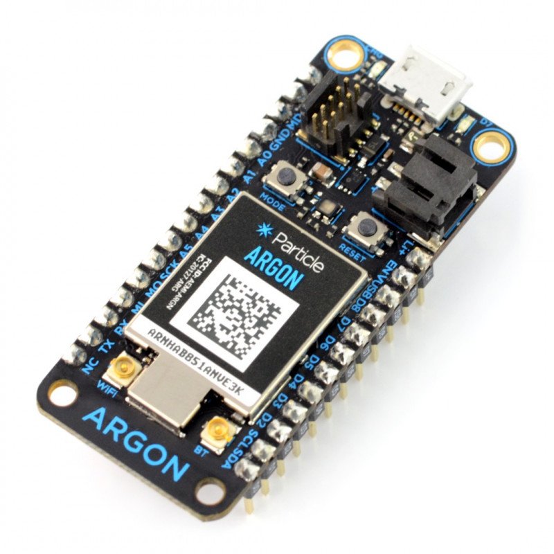 Částice - Argon KIT - nRF52840 WiFi + Mesh + Bluetooth