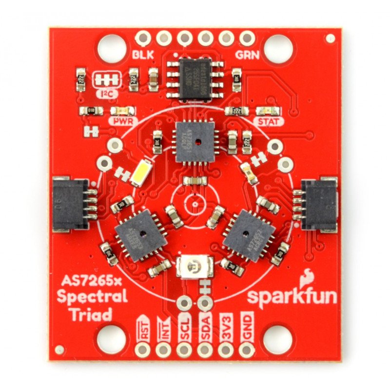 SparkFun AS7265x - spektroskopický senzor (Qwiic)