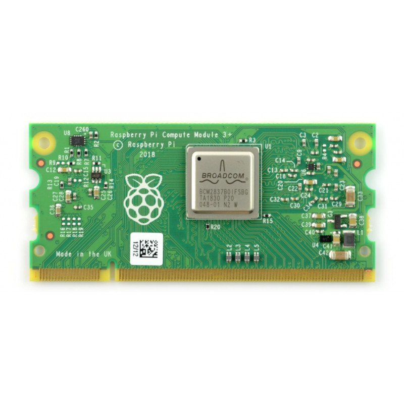 Raspberry Pi CM3 + - výpočetní modul 3+ - 1,2 GHz, 1 GB RAM + 16 GB eMMC